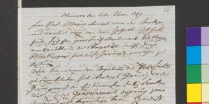 Brief von Voigt, Christian Gottlob an Goethe, Johann Wolfgang von, Weimar, 25.? oder 26. November1799